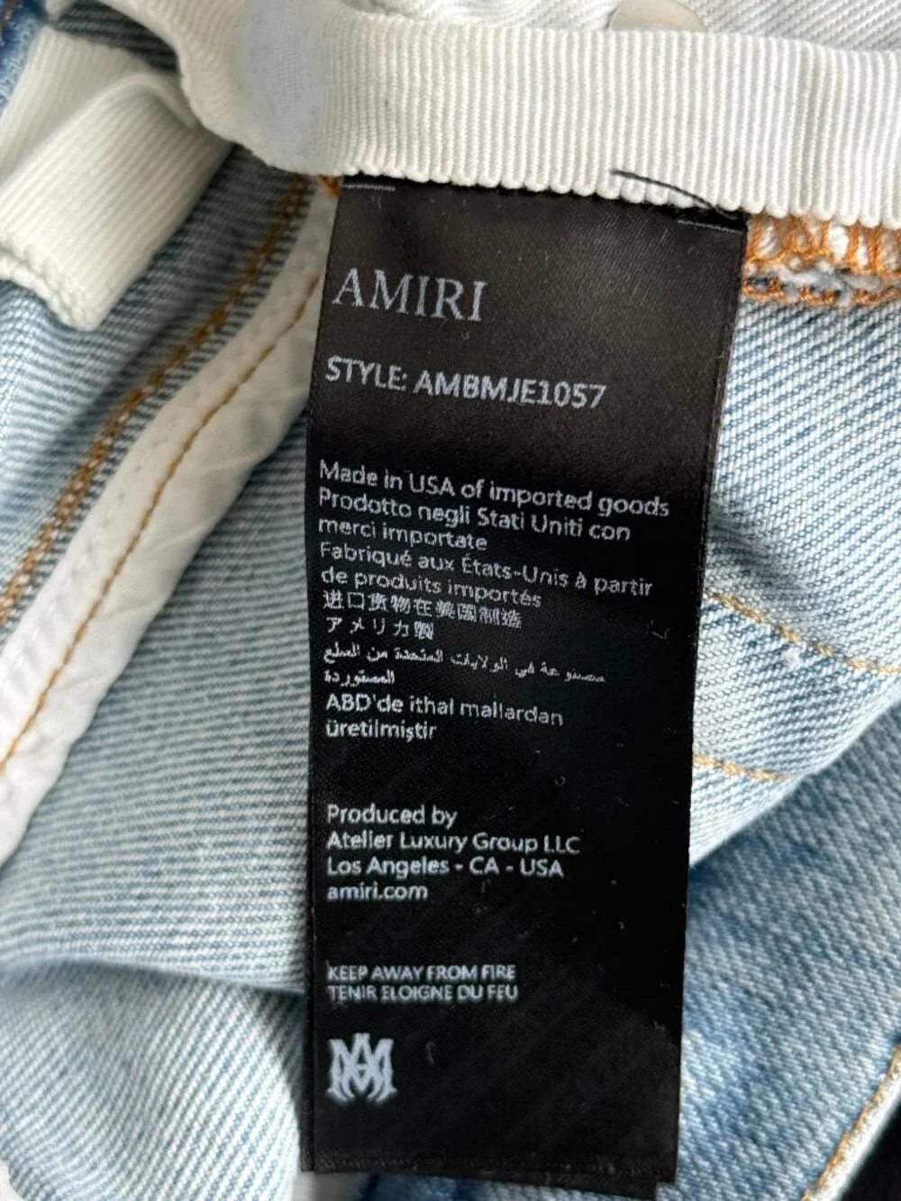 AMIRI size 32